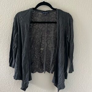 Beautiful Lace Back Cardigan
